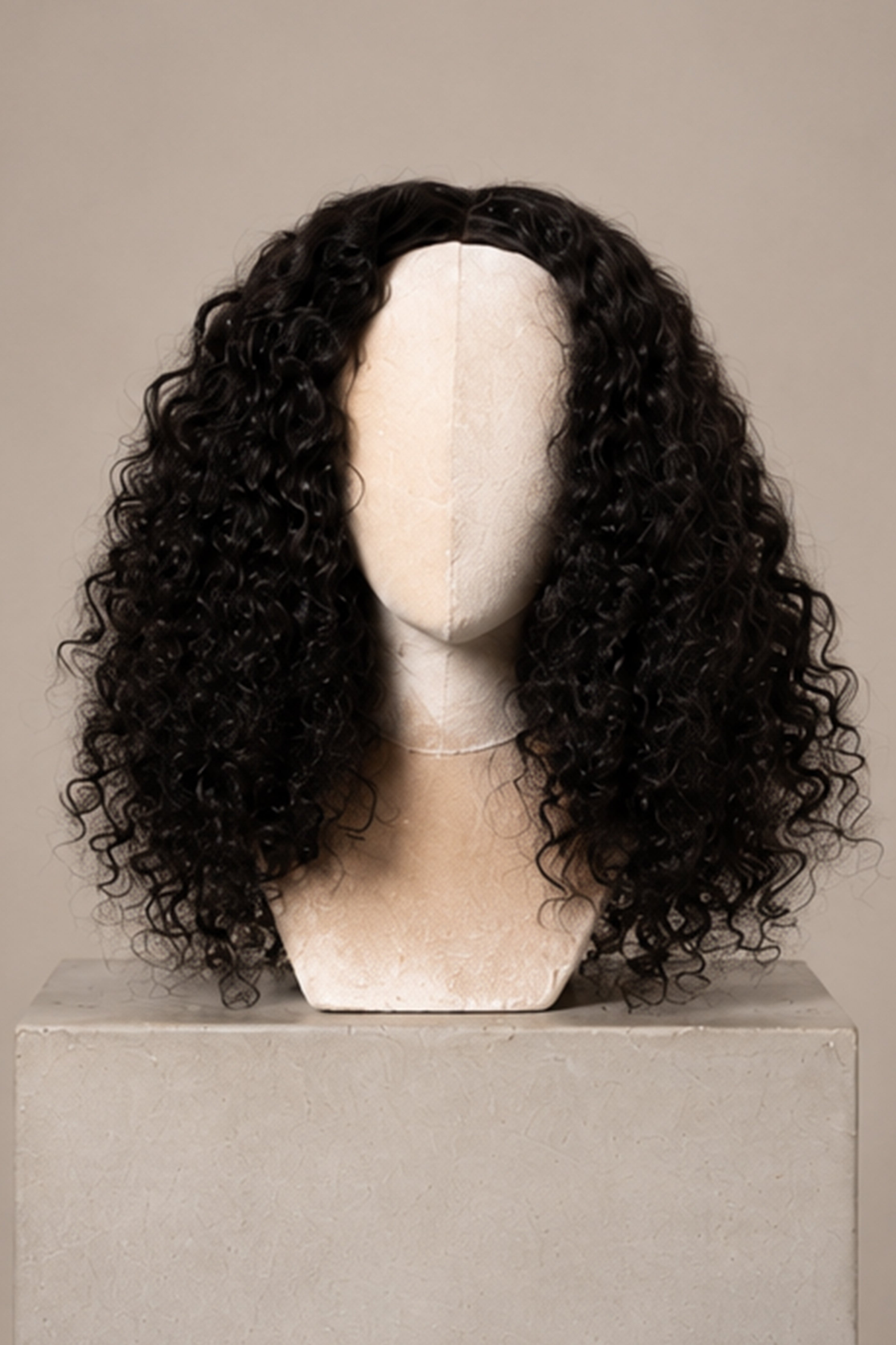 Raw Indian Curly 5x5 HD Closure Wig