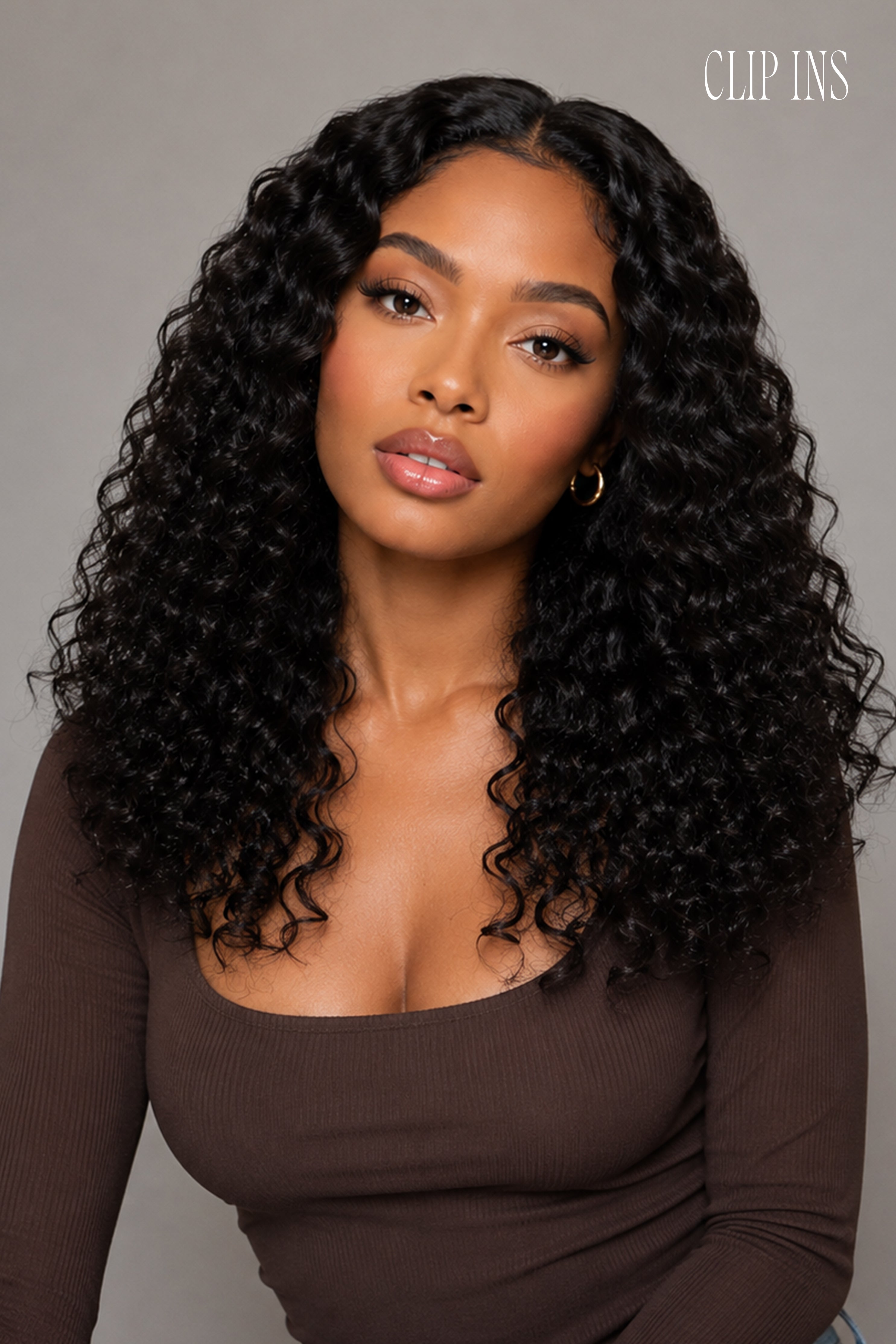 Raw Indian Curly Clip Ins