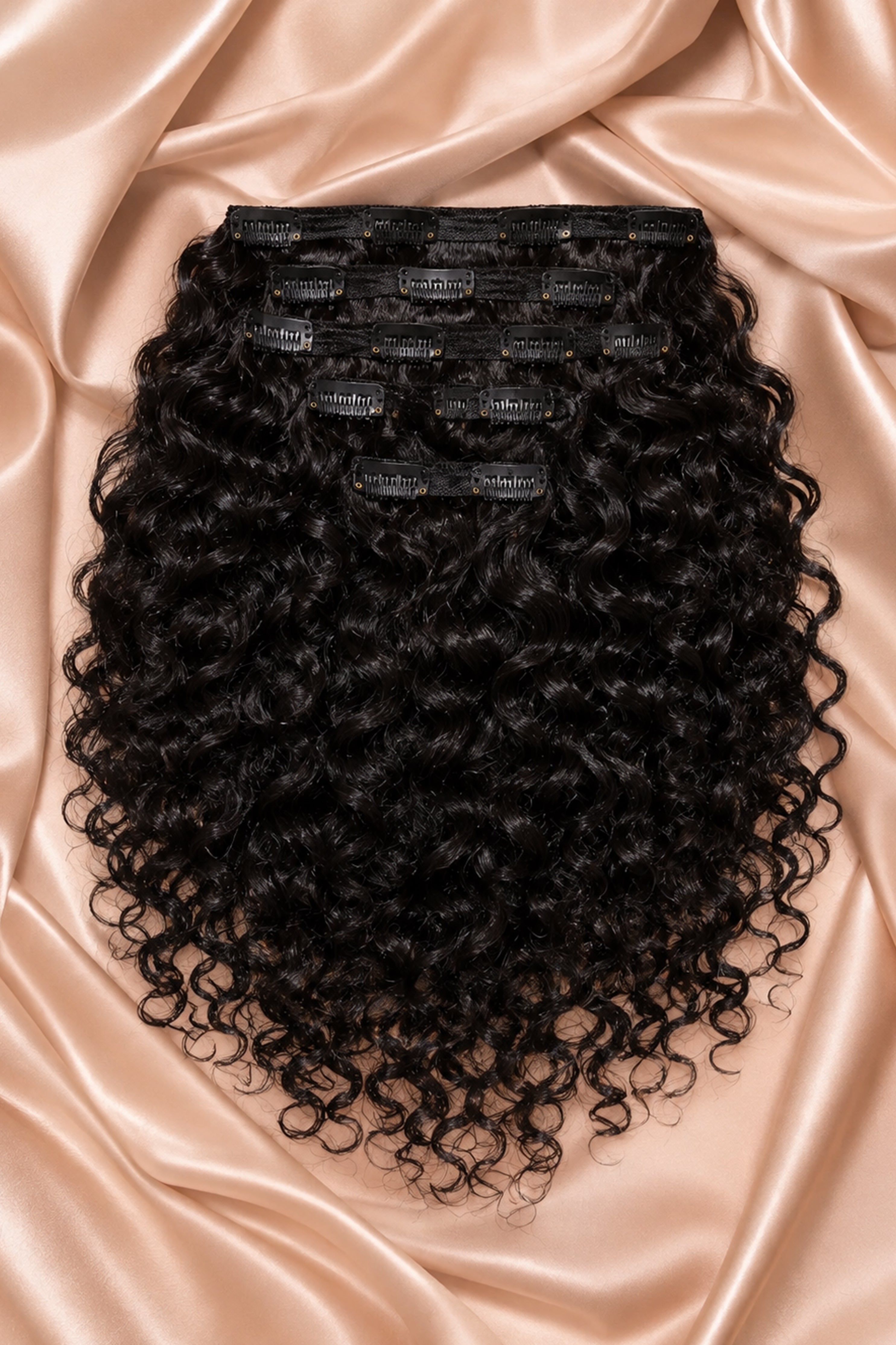 Raw Indian Curly Clip Ins1