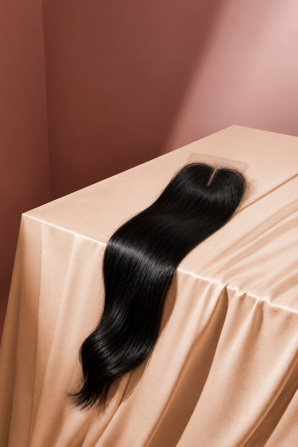 Raw Indian Straight 5x5 Closure