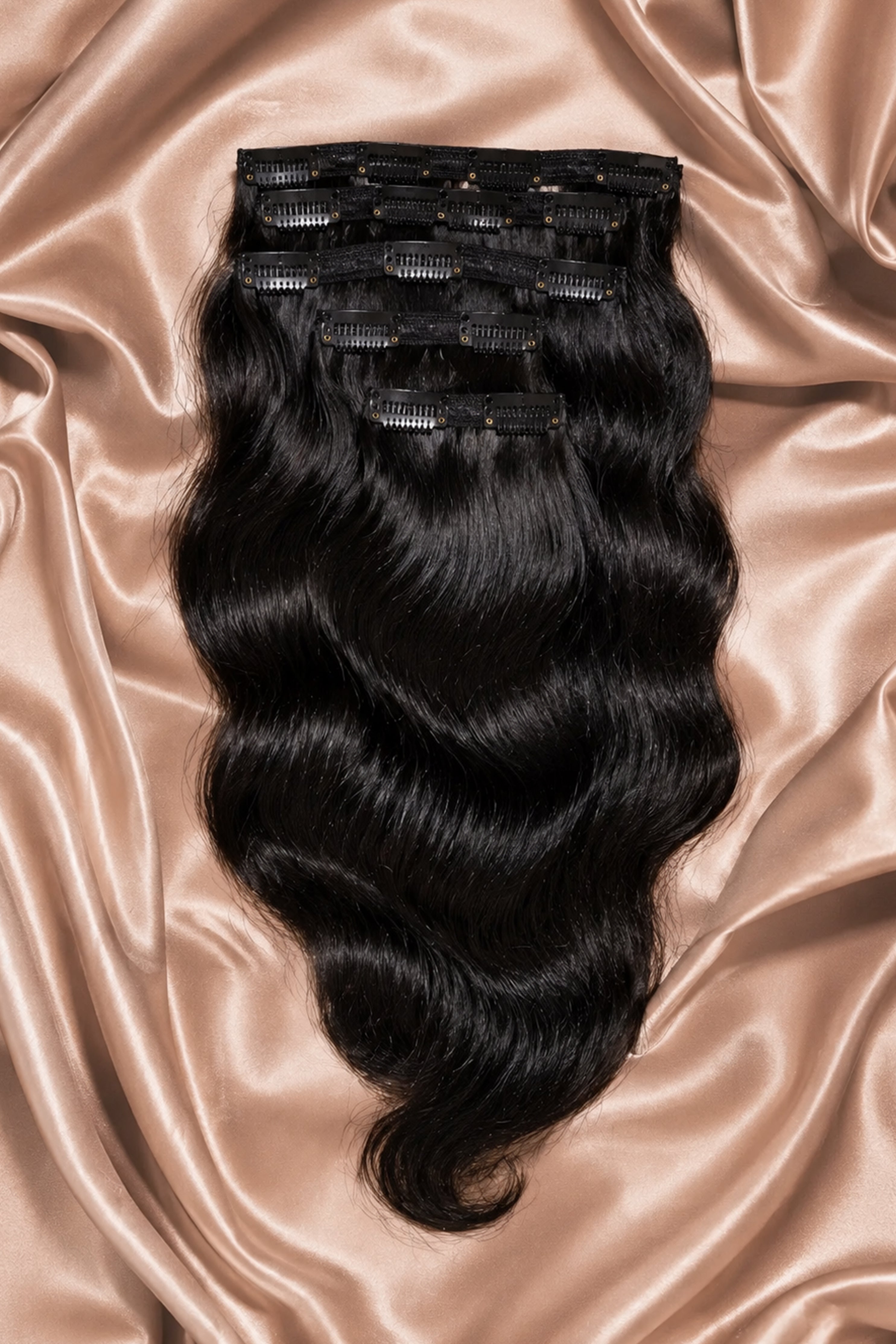 Raw Indian Wavy Clip Ins2